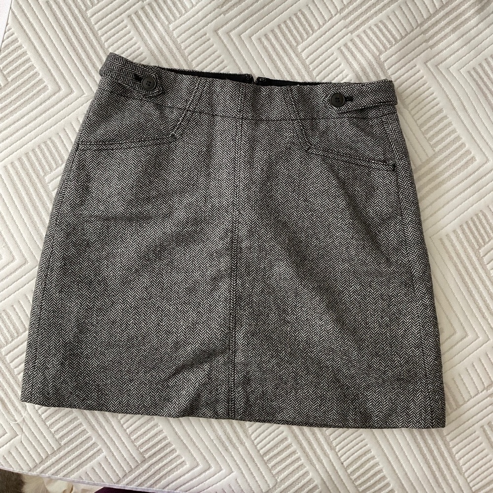 Madewell Tweed Mini Skirt